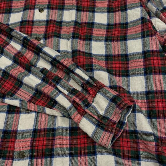 Saddlebred Men's Flannel Shirt - Multicolor Plaid - Size 2X (Big & Tall) - GUC - Picture 8 of 8